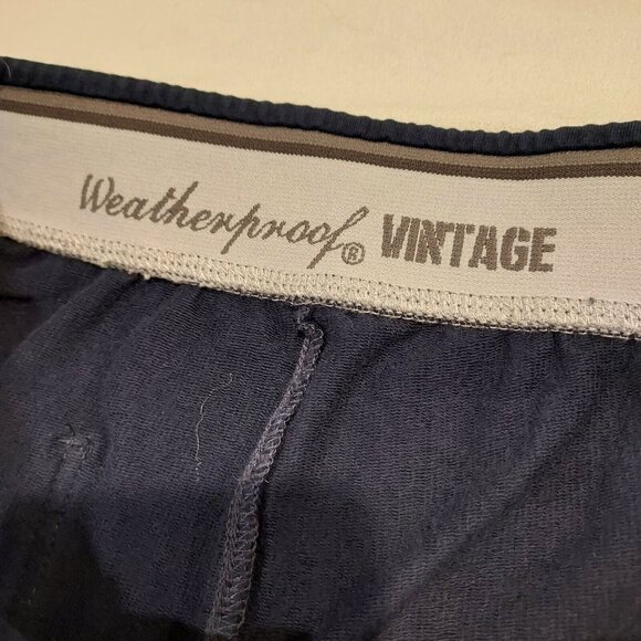 Weatherproof Vintage Joggers Navy Blue Size L - Picture 3 of 4